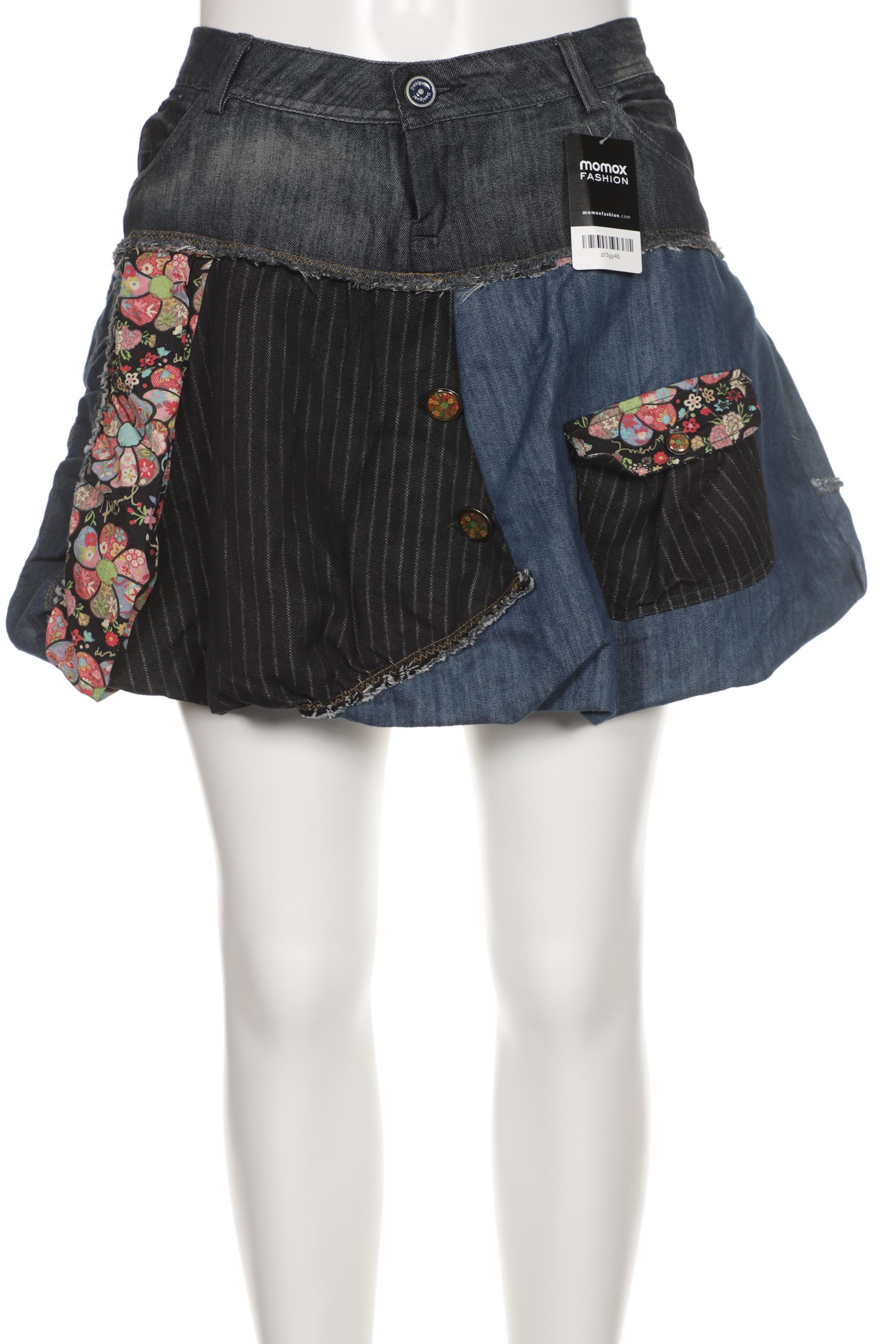 

Desigual Damen Rock, marineblau, Gr. 42