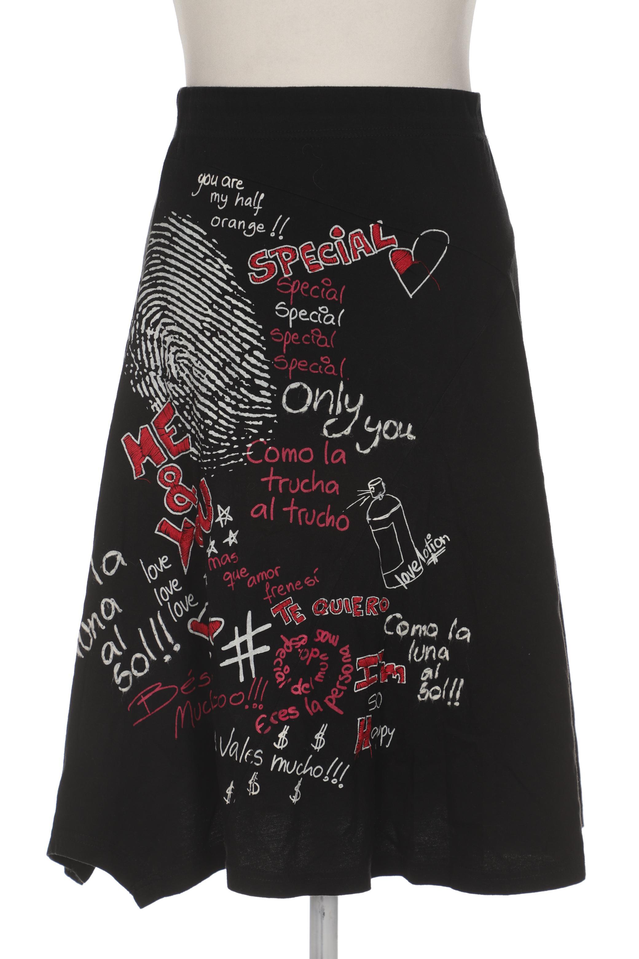 

Desigual Damen Rock, schwarz