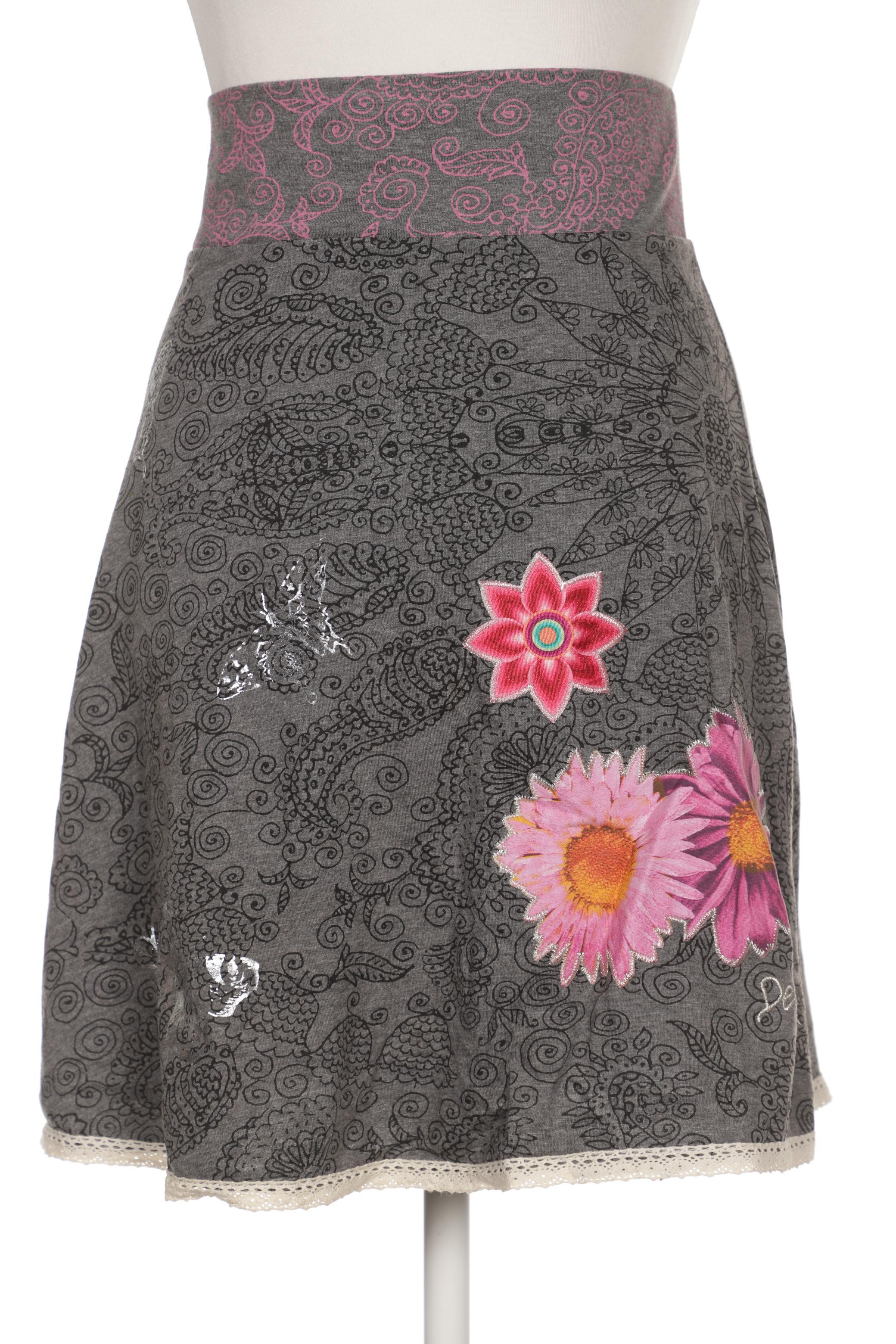 

Desigual Damen Rock, grau, Gr. 38