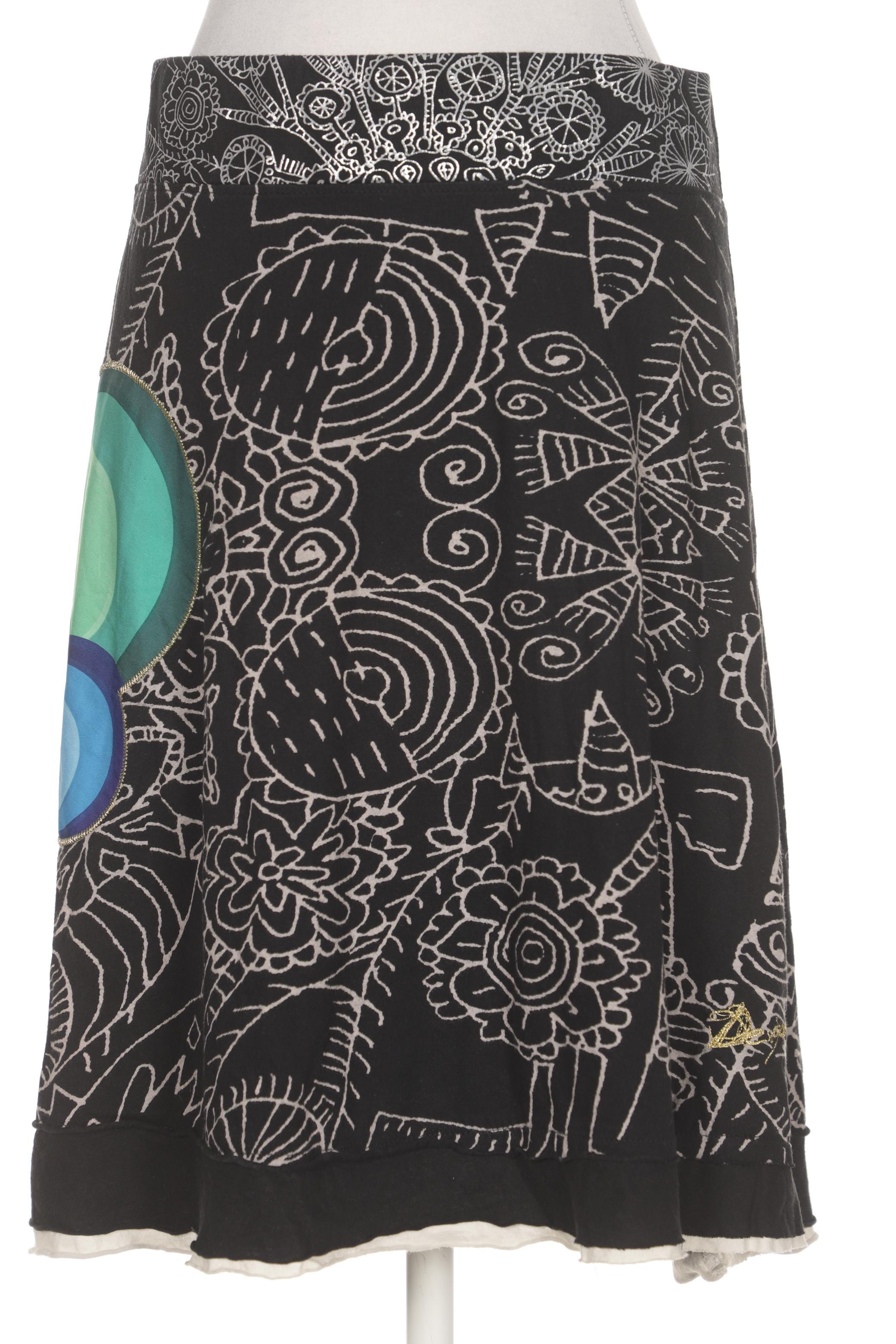 

Desigual Damen Rock, schwarz, Gr. 38