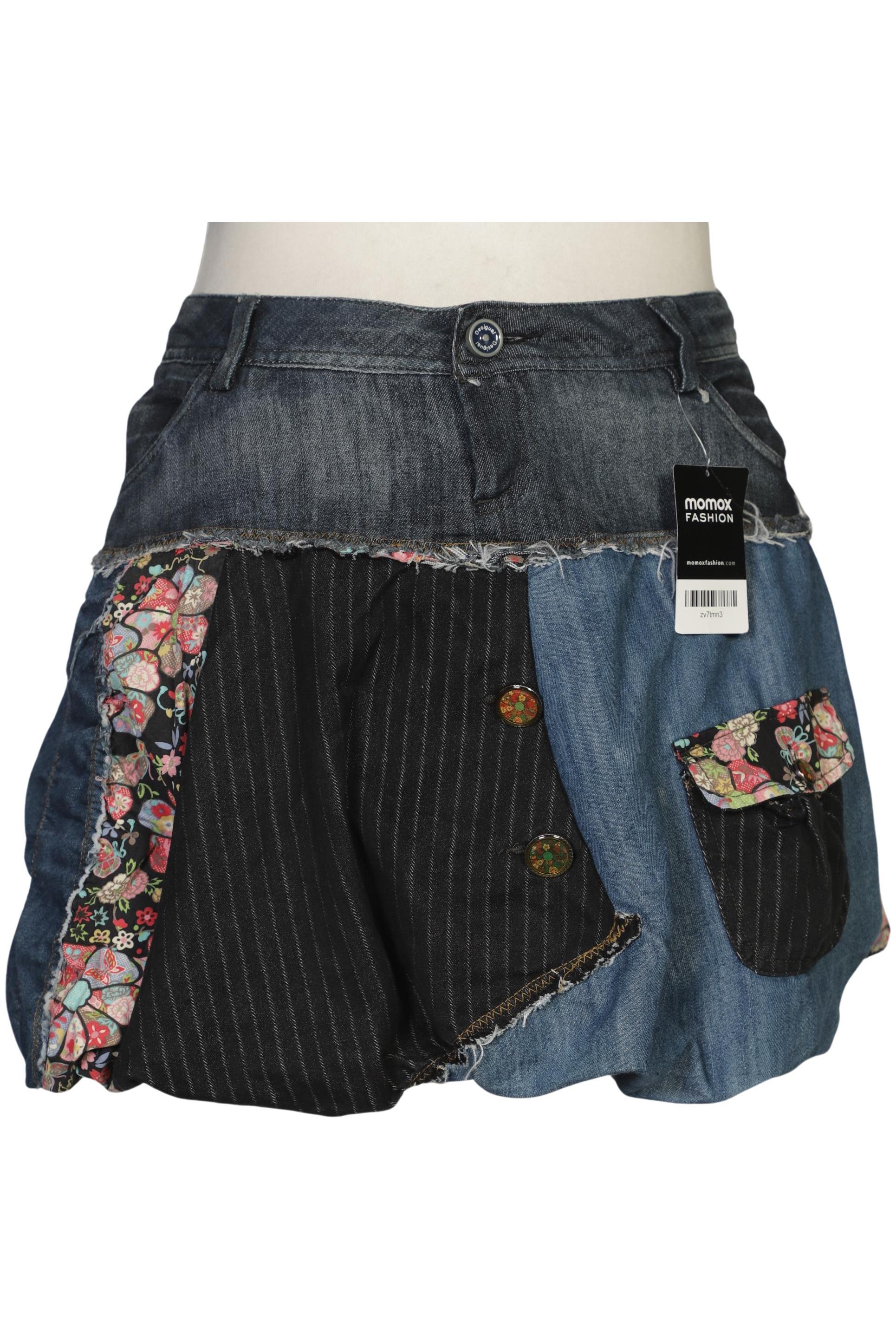 

Desigual Damen Rock, marineblau, Gr. 42