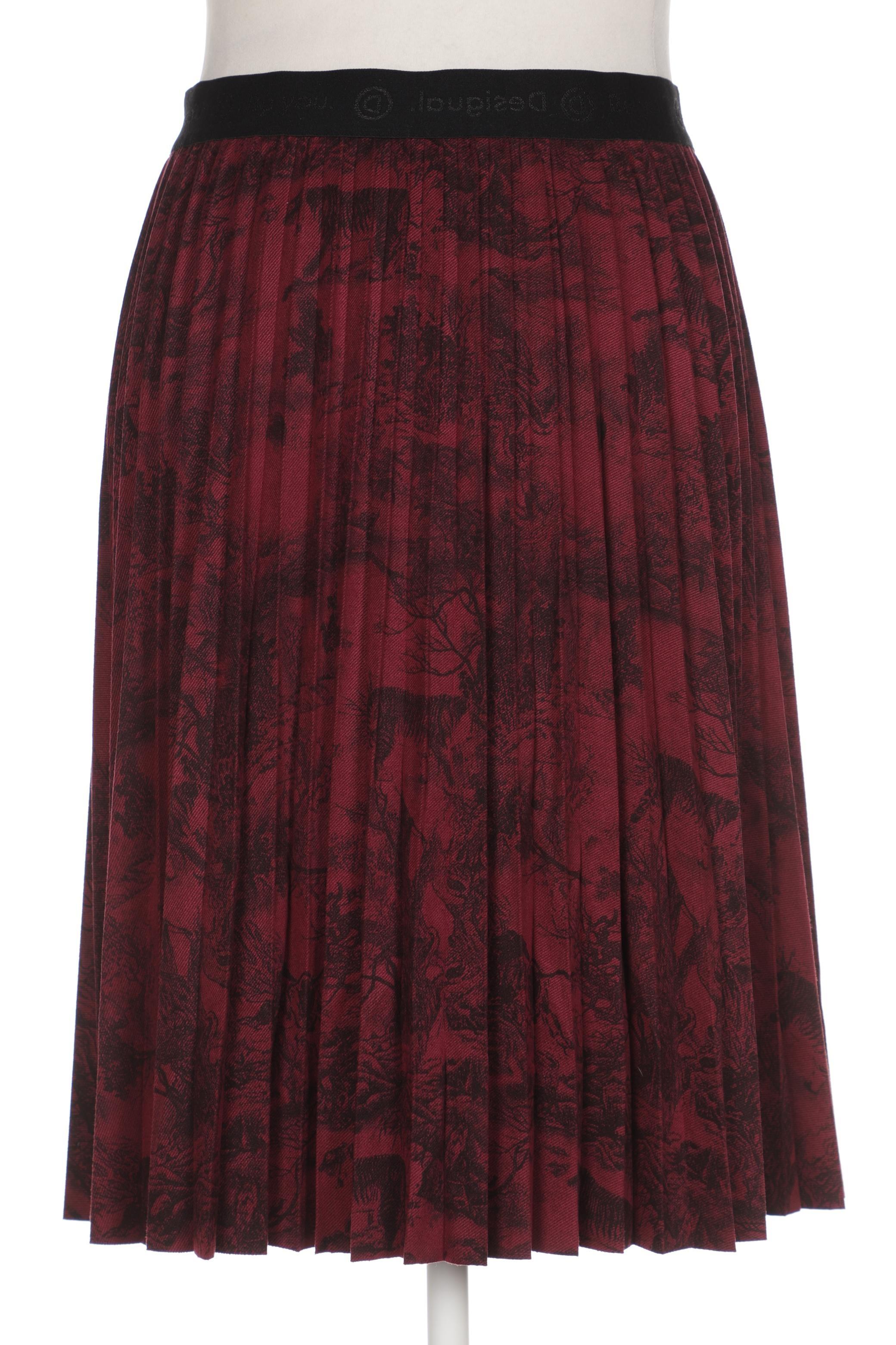 

Desigual Damen Rock, bordeaux, Gr. 44