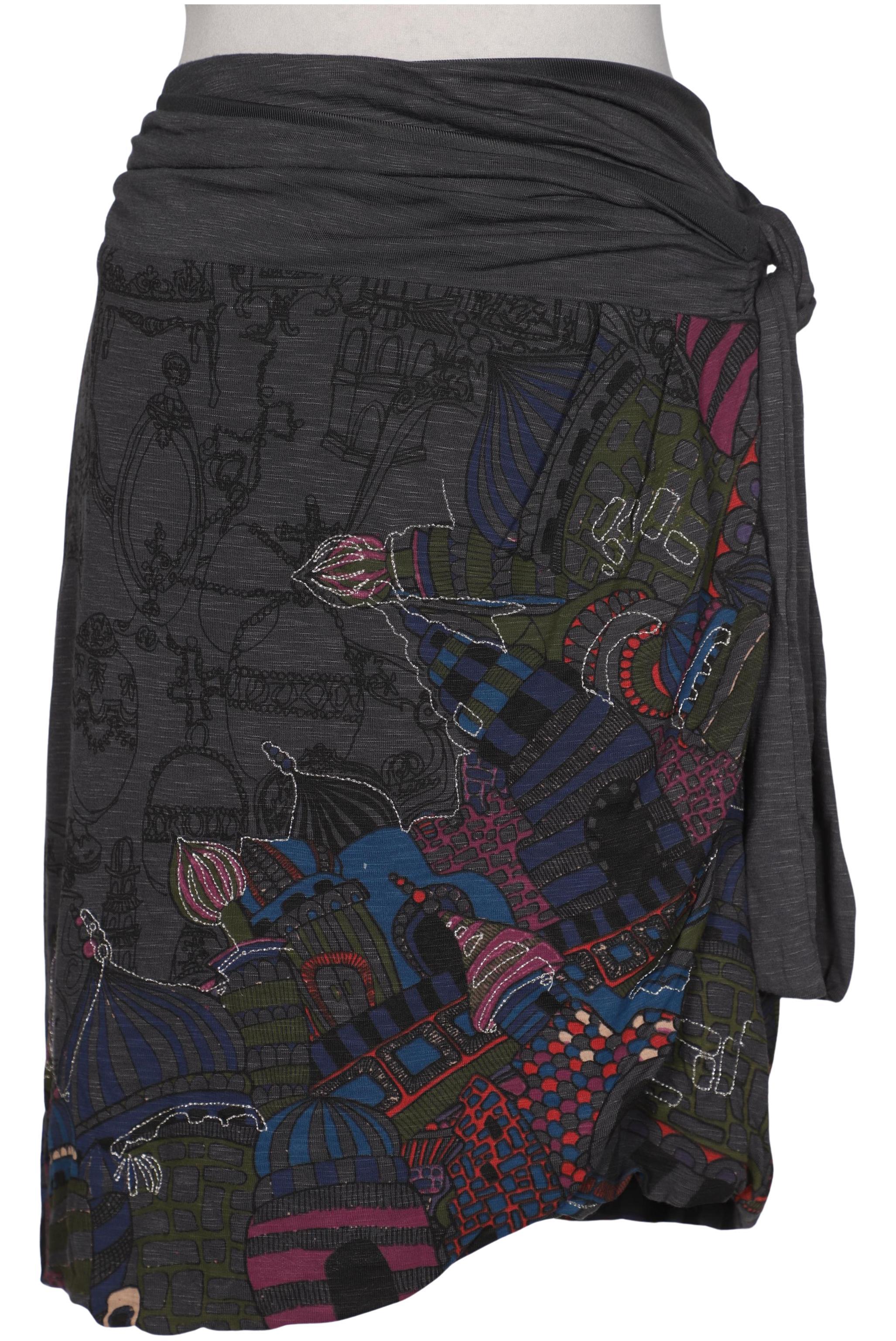 

Desigual Damen Rock, grau, Gr. 38