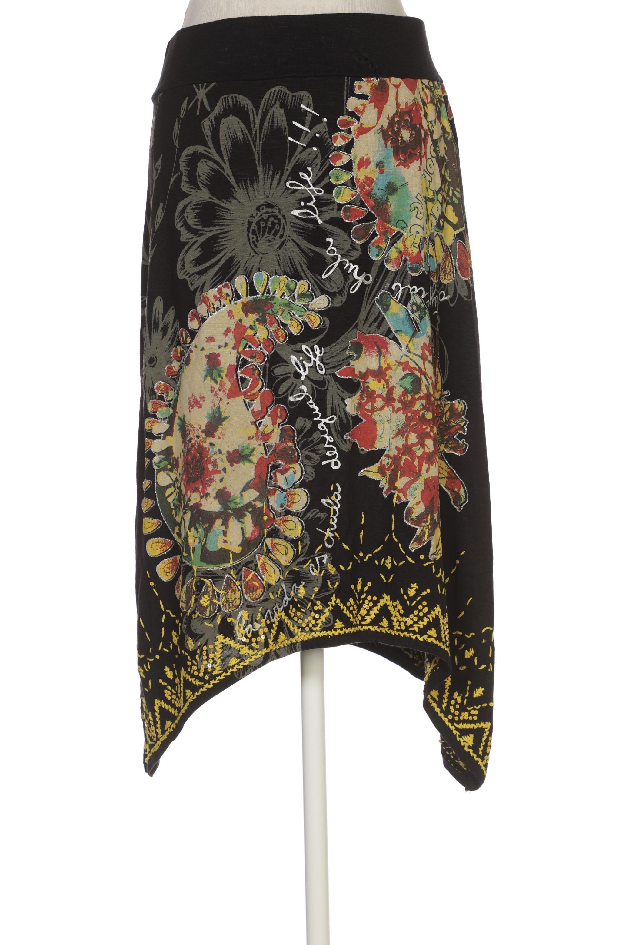

Desigual Damen Rock, schwarz, Gr. 36