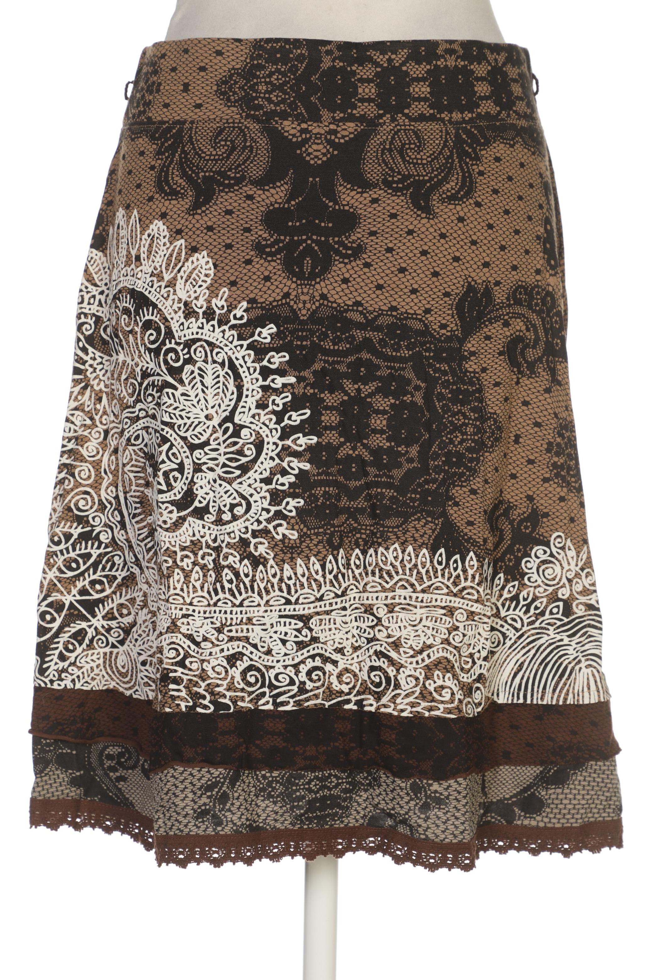 

Desigual Damen Rock, braun, Gr. 38