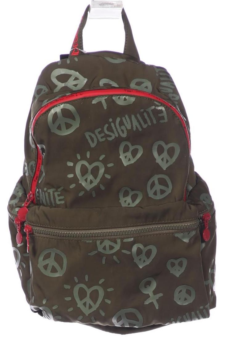 

Desigual Damen Rucksack, grün, Gr.