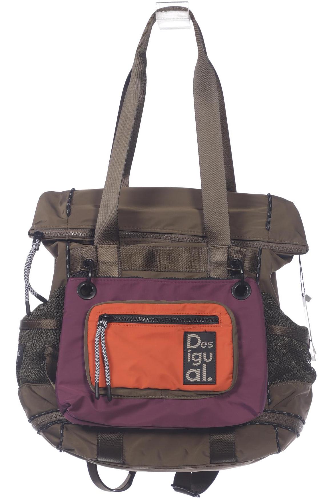 

Desigual Damen Rucksack, grün, Gr.