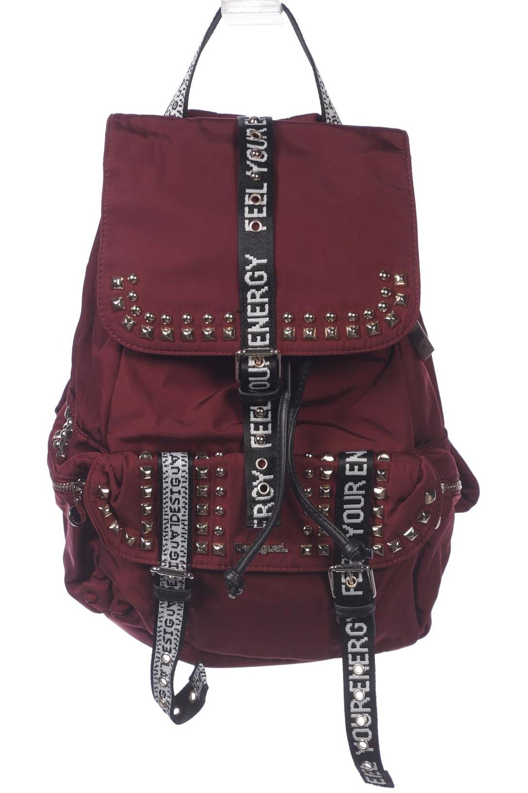 

Desigual Damen Rucksack, bordeaux, Gr.