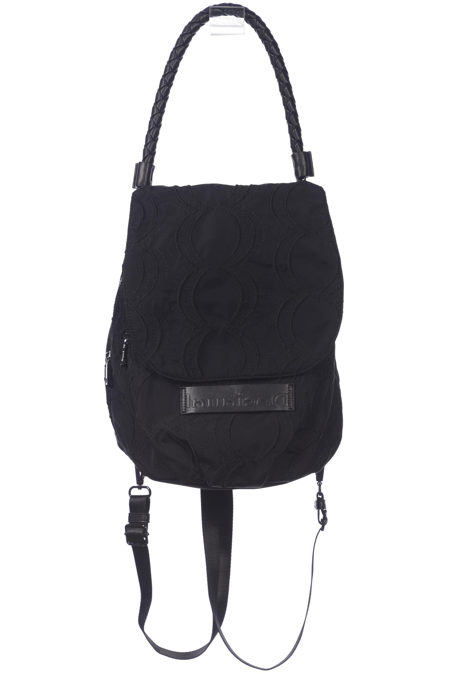 

Desigual Damen Rucksack, schwarz, Gr.