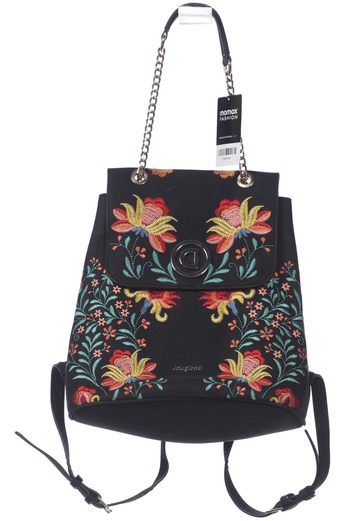 

Desigual Damen Rucksack, schwarz, Gr.