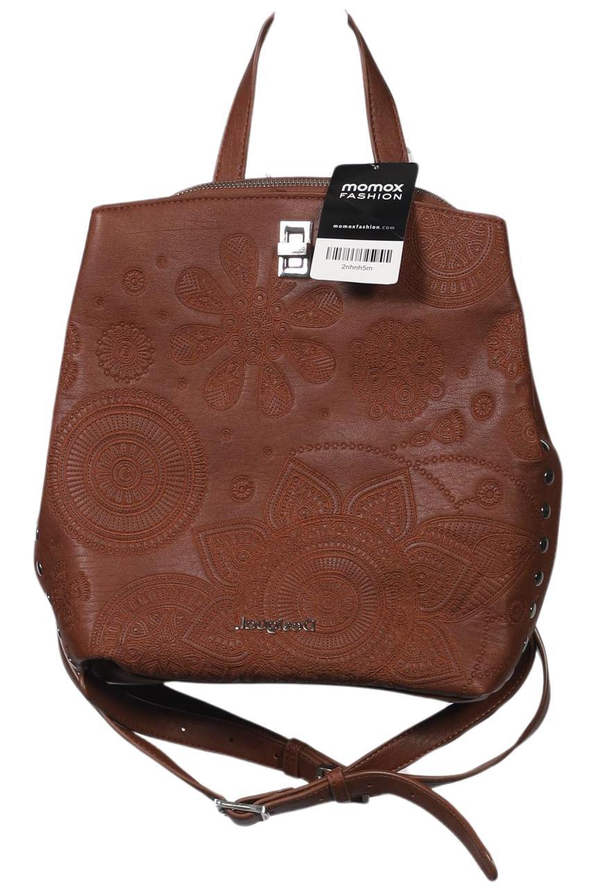 

Desigual Damen Rucksack, braun, Gr.
