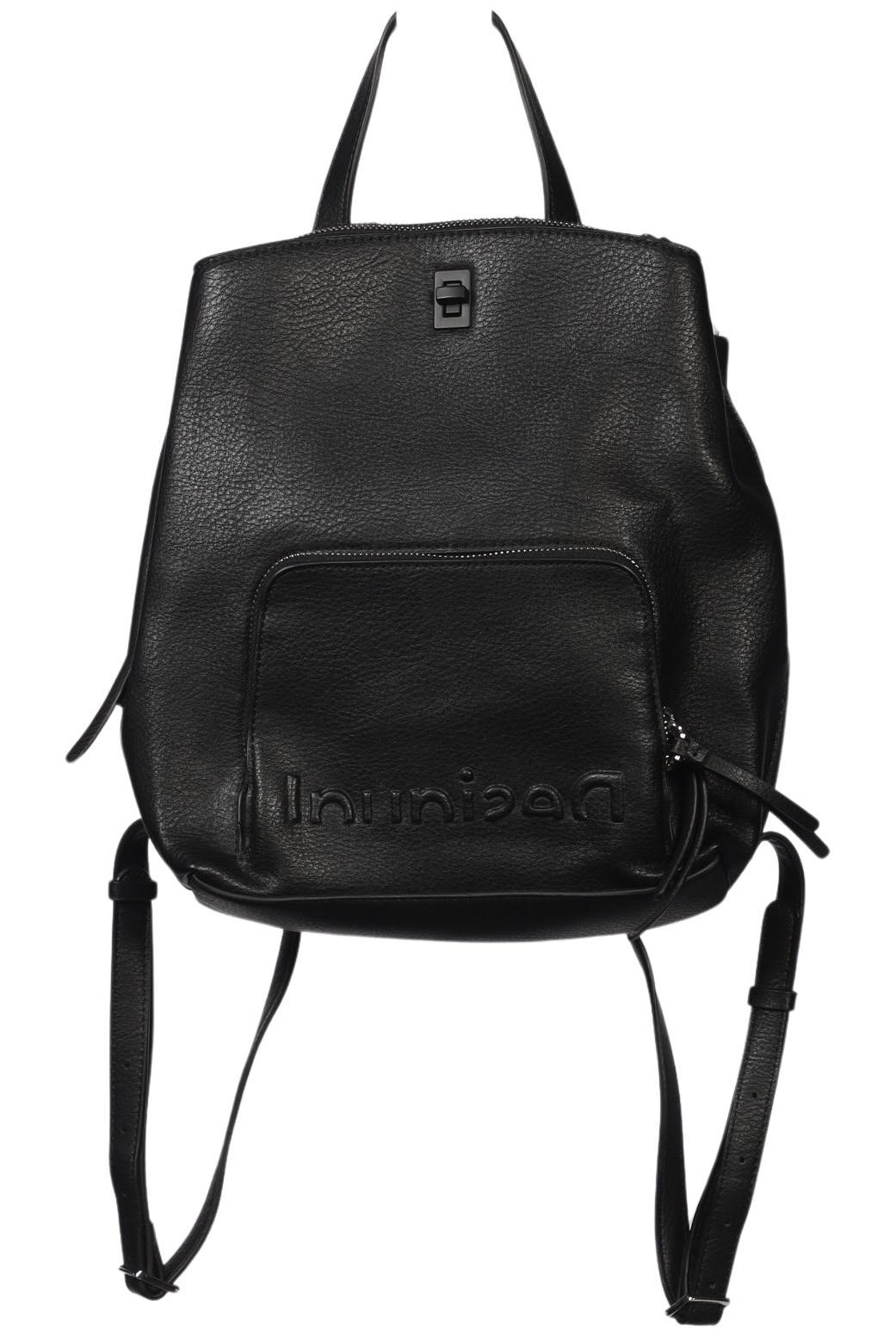 

Desigual Damen Rucksack, schwarz, Gr.