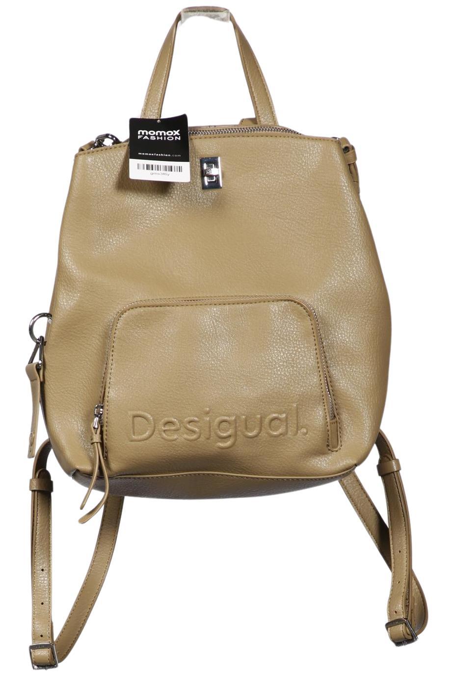 

Desigual Damen Rucksack, beige, Gr.