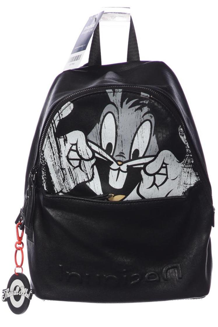 

Desigual Damen Rucksack, schwarz, Gr.