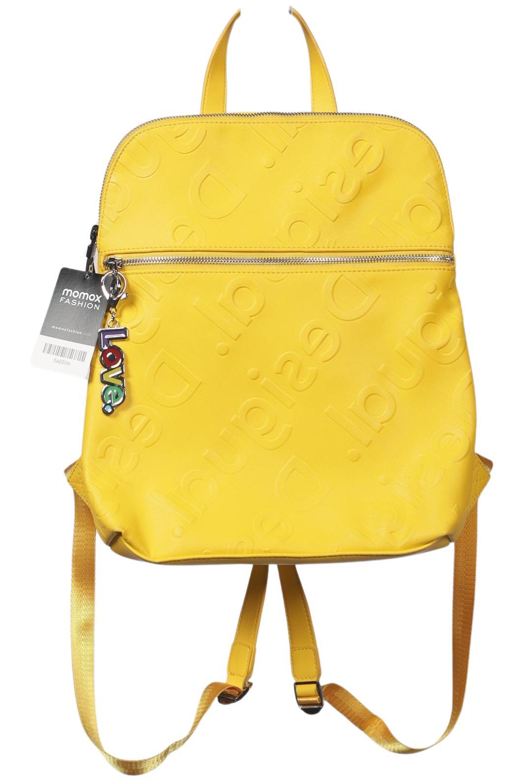 

Desigual Damen Rucksack, gelb, Gr.