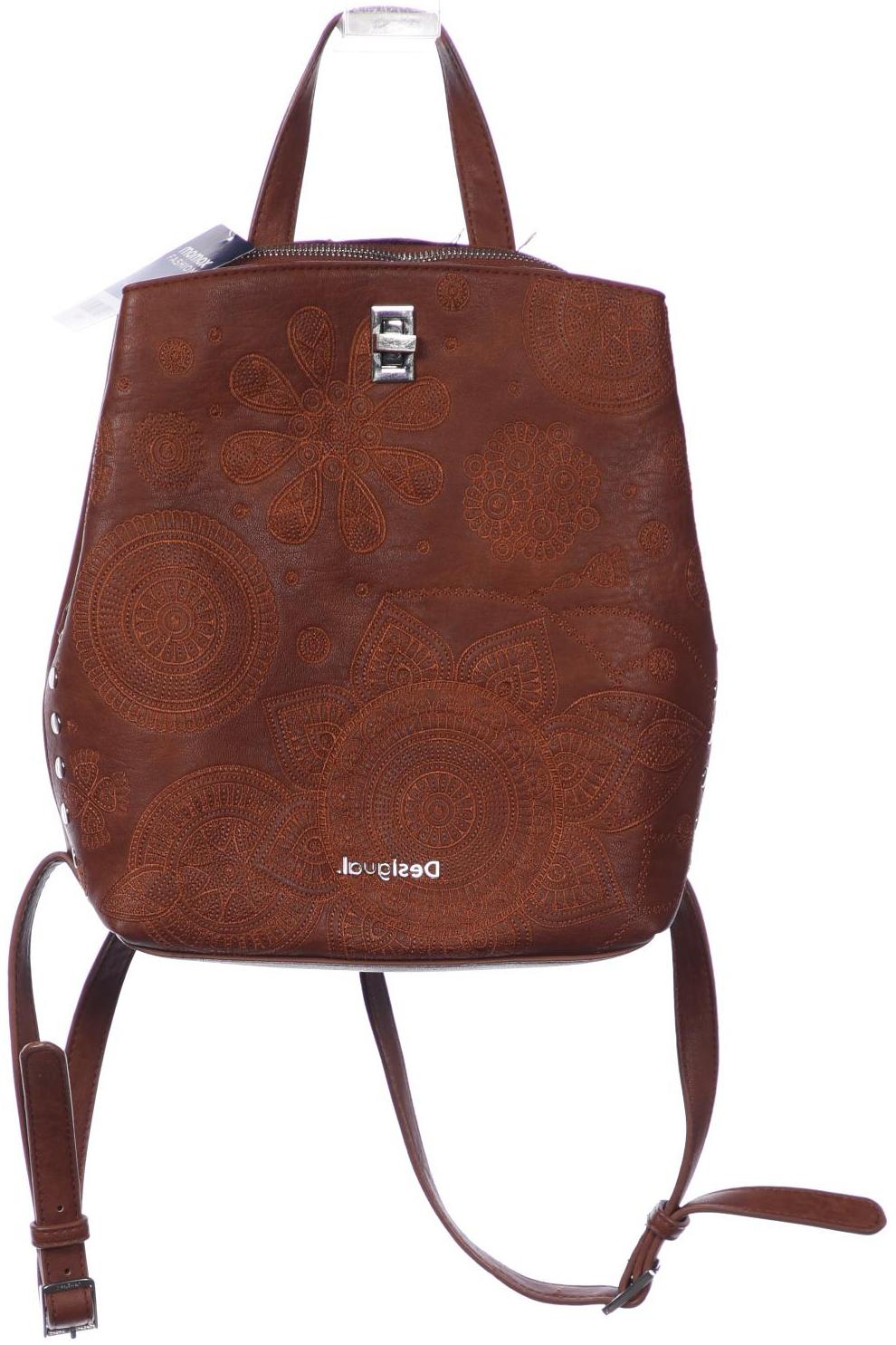 

Desigual Damen Rucksack, braun