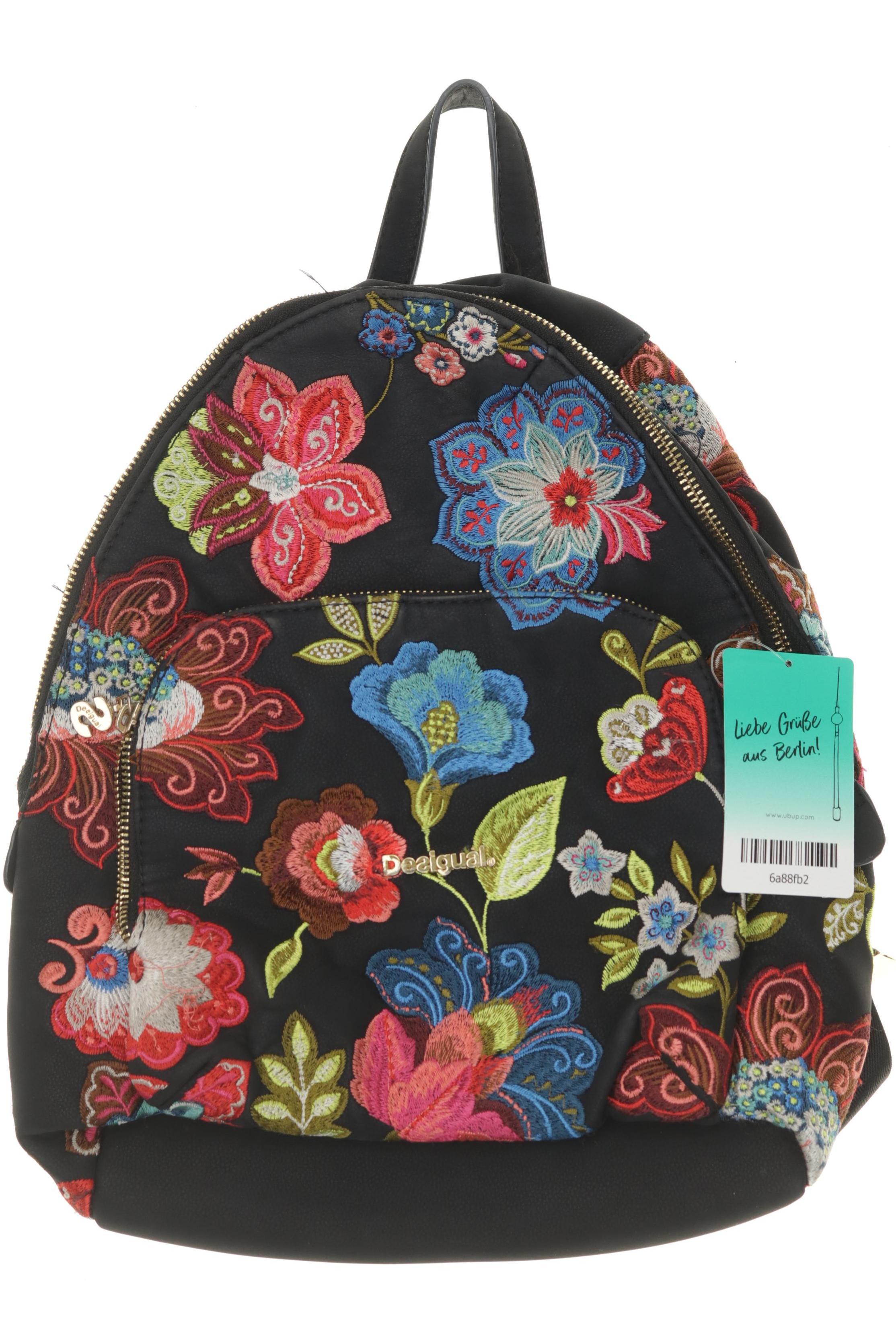 

Desigual Damen Rucksack, schwarz, Gr.