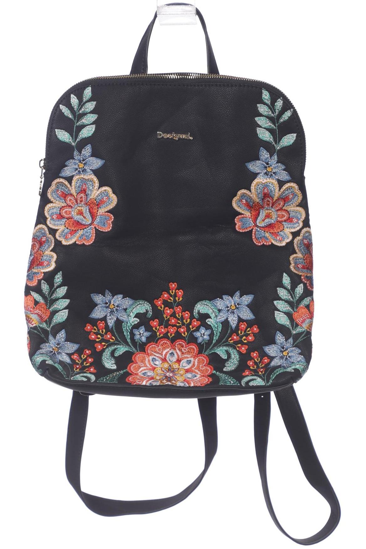 

Desigual Damen Rucksack, schwarz, Gr.