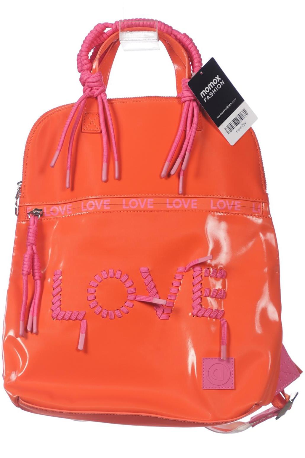 

Desigual Damen Rucksack, orange, Gr.