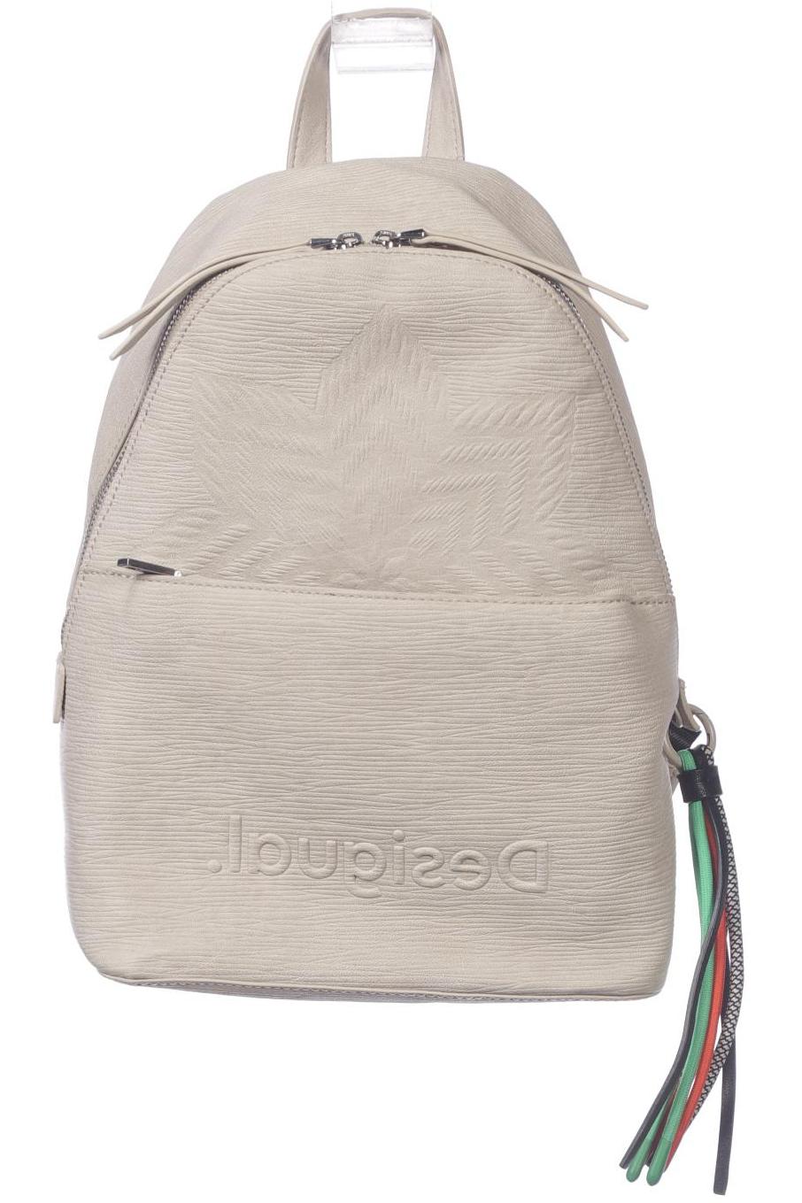 

Desigual Damen Rucksack, beige, Gr.