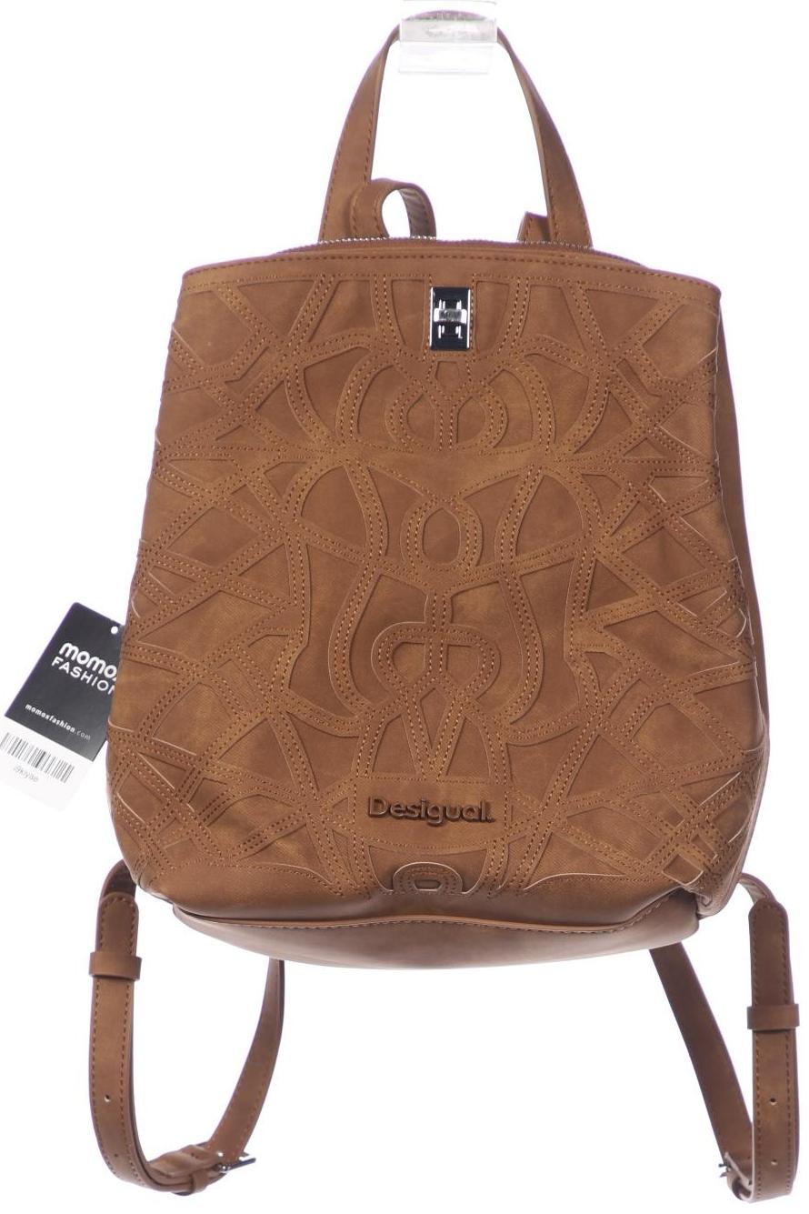 

Desigual Damen Rucksack, braun, Gr.