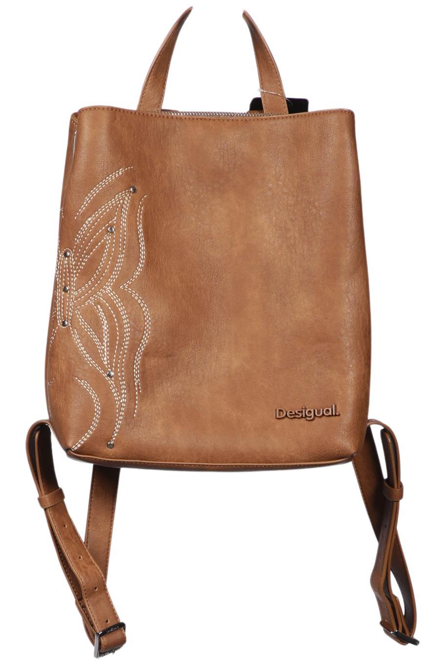 

Desigual Damen Rucksack, braun, Gr.