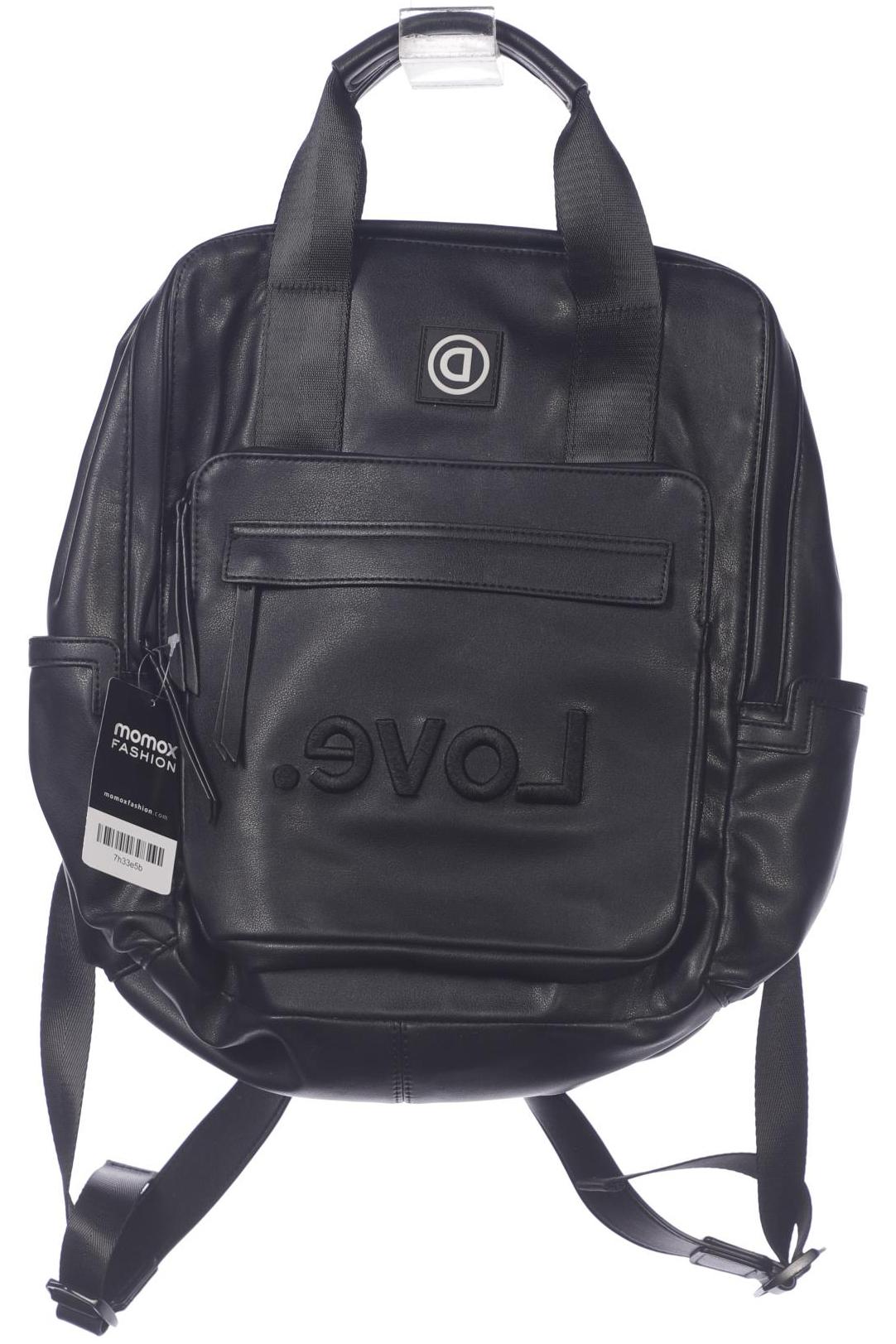 

Desigual Damen Rucksack, schwarz, Gr.