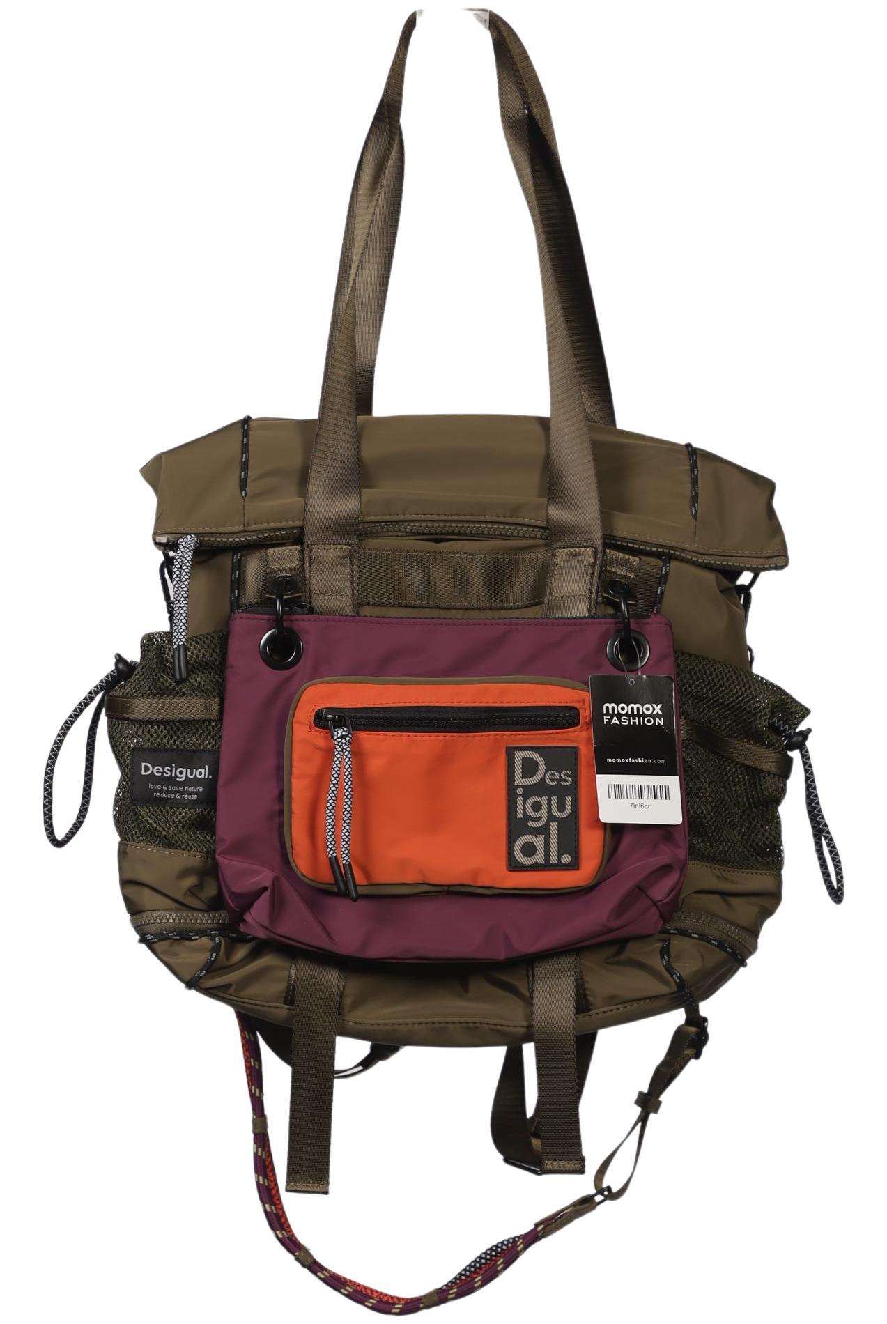 

Desigual Damen Rucksack, grün, Gr.