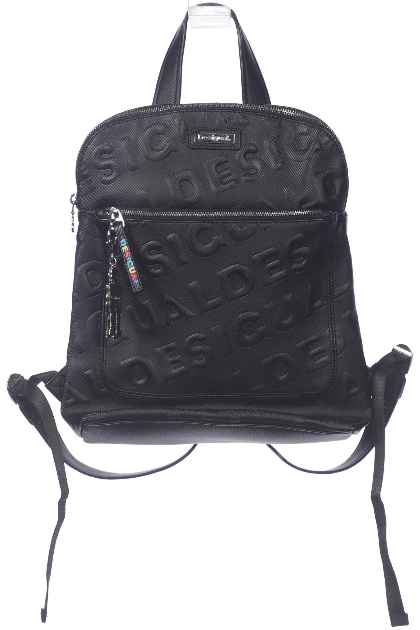 

Desigual Damen Rucksack, schwarz, Gr.
