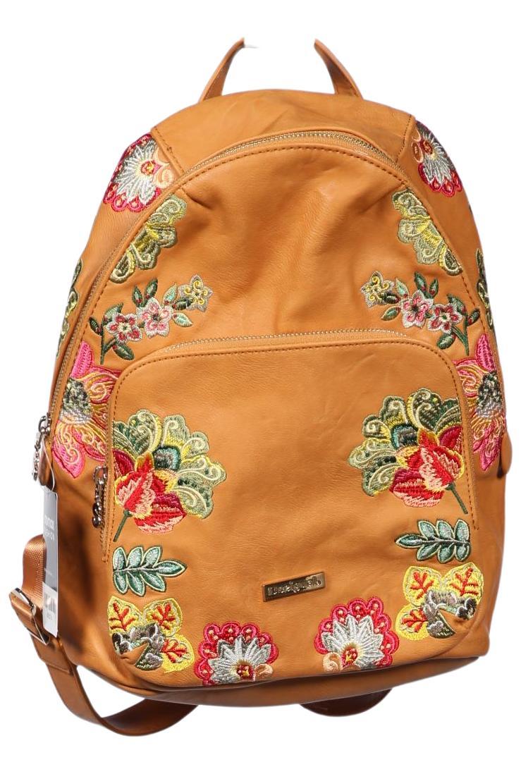 

Desigual Damen Rucksack, braun, Gr.