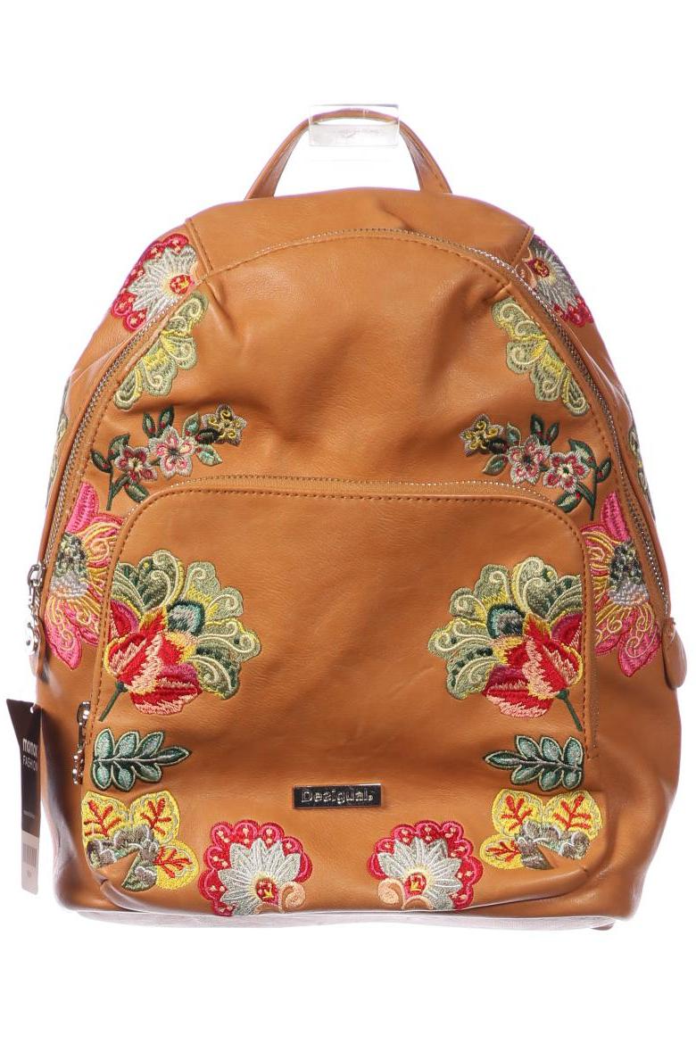 

Desigual Damen Rucksack, orange, Gr.