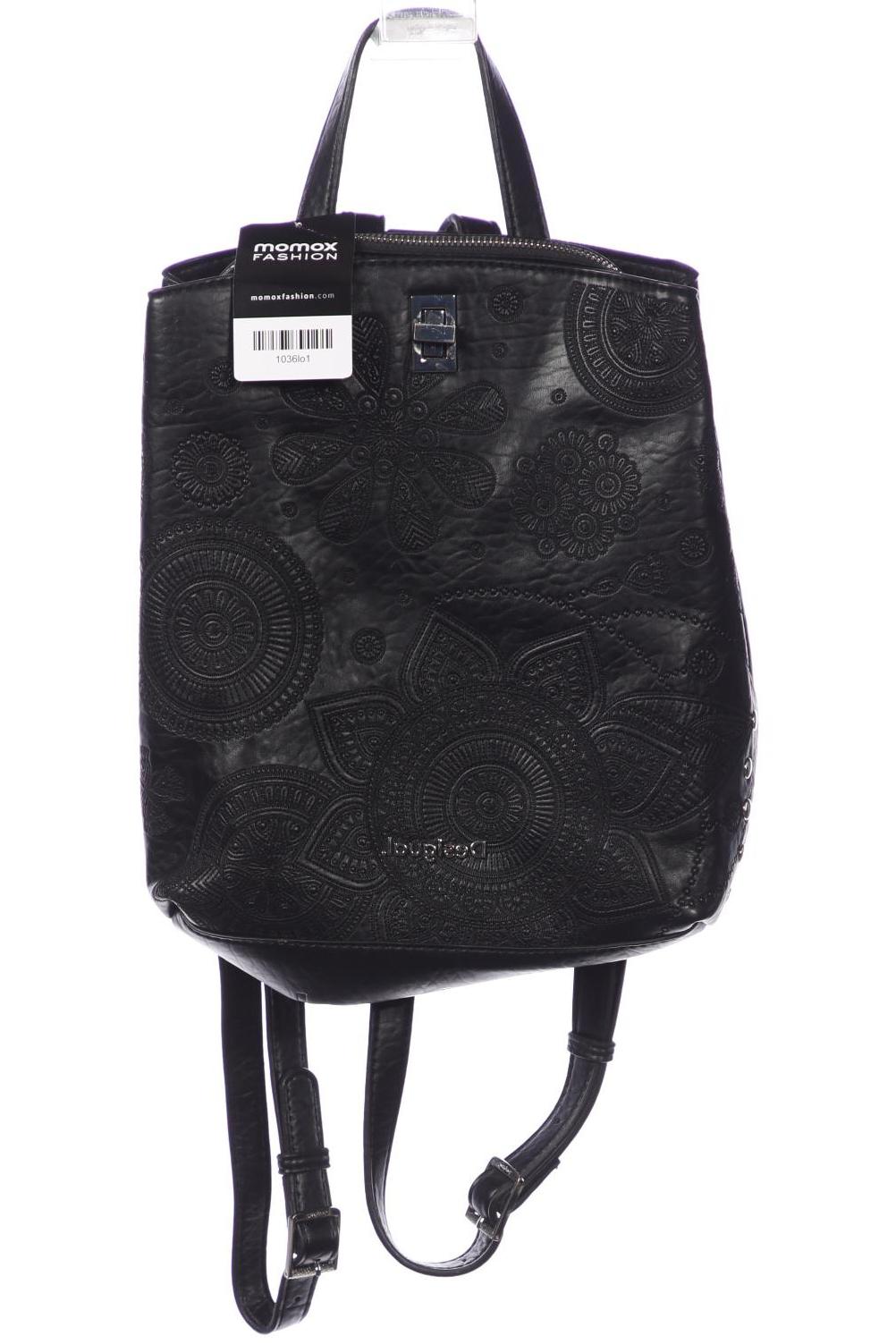 

Desigual Damen Rucksack, schwarz, Gr.