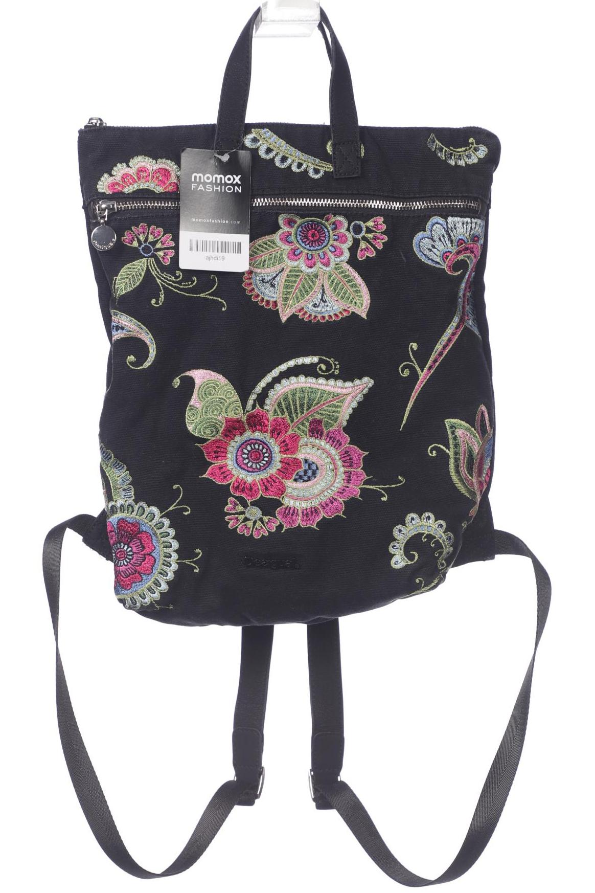 

Desigual Damen Rucksack, schwarz, Gr.