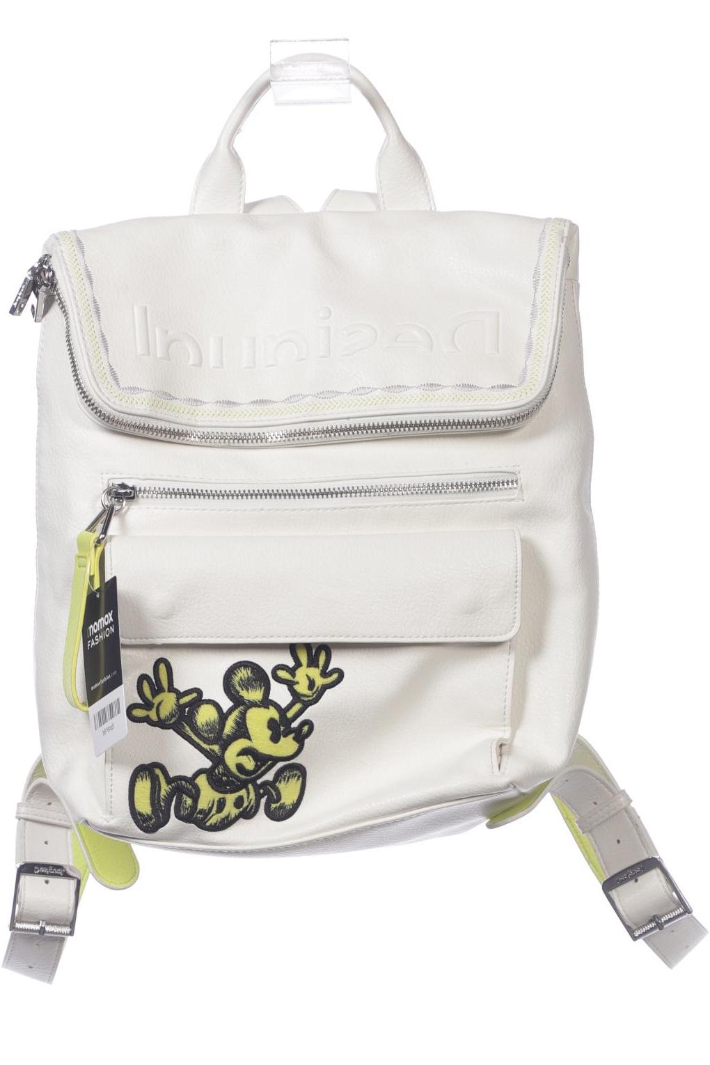 

Desigual Damen Rucksack, weiß, Gr.