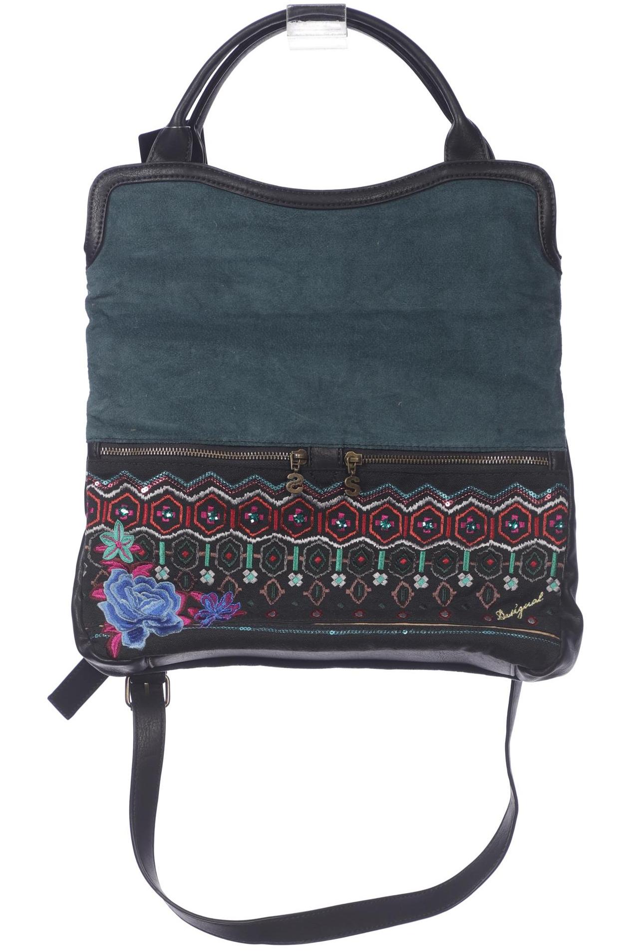 

Desigual Damen Rucksack, türkis, Gr.