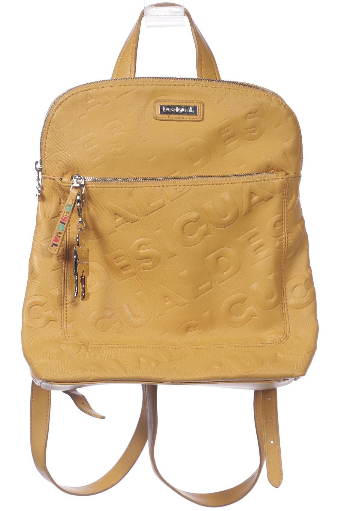 

Desigual Damen Rucksack, gelb, Gr.