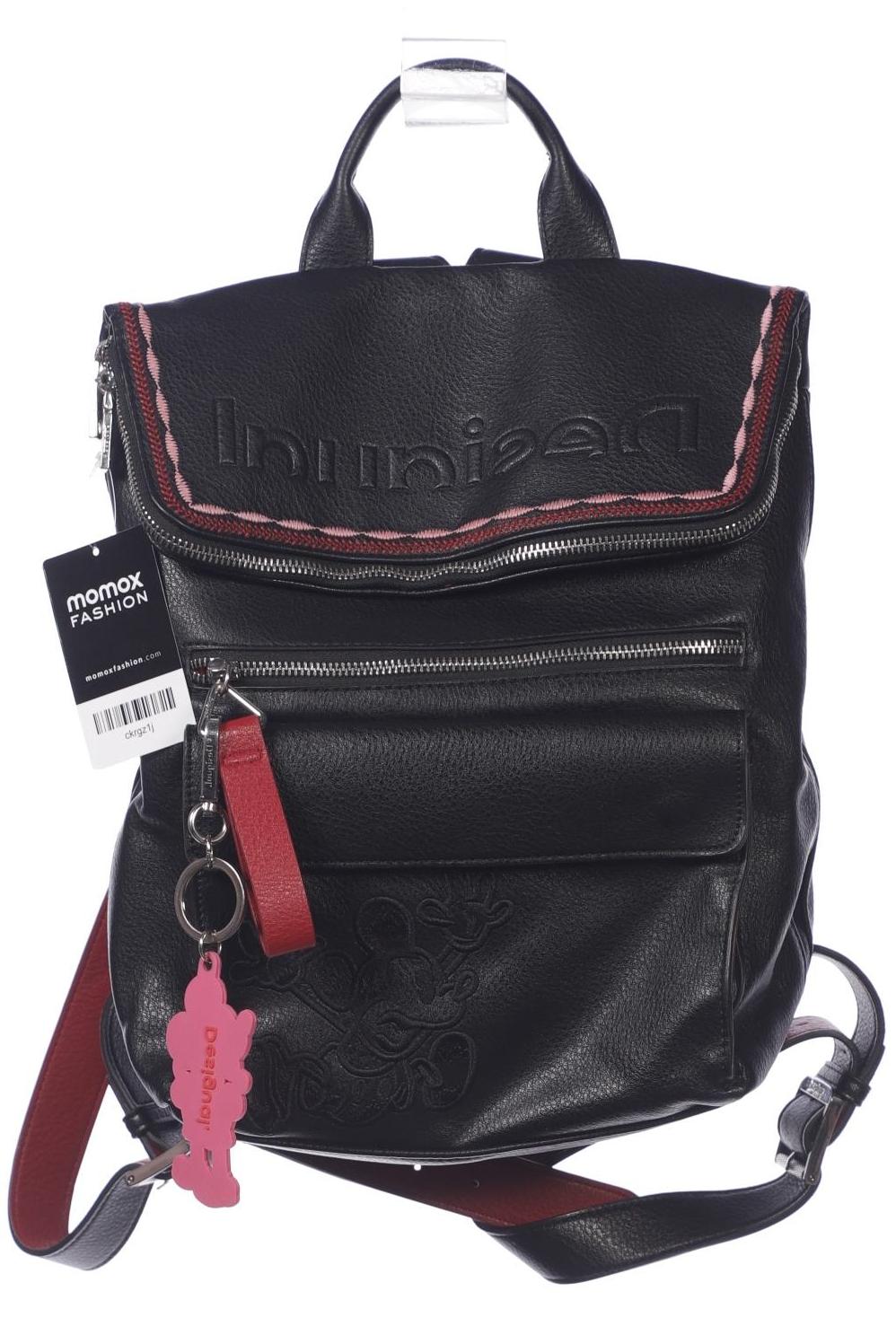 

Desigual Damen Rucksack, schwarz, Gr.