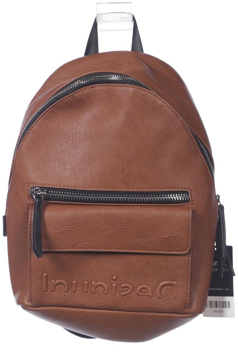 

Desigual Damen Rucksack, braun, Gr.