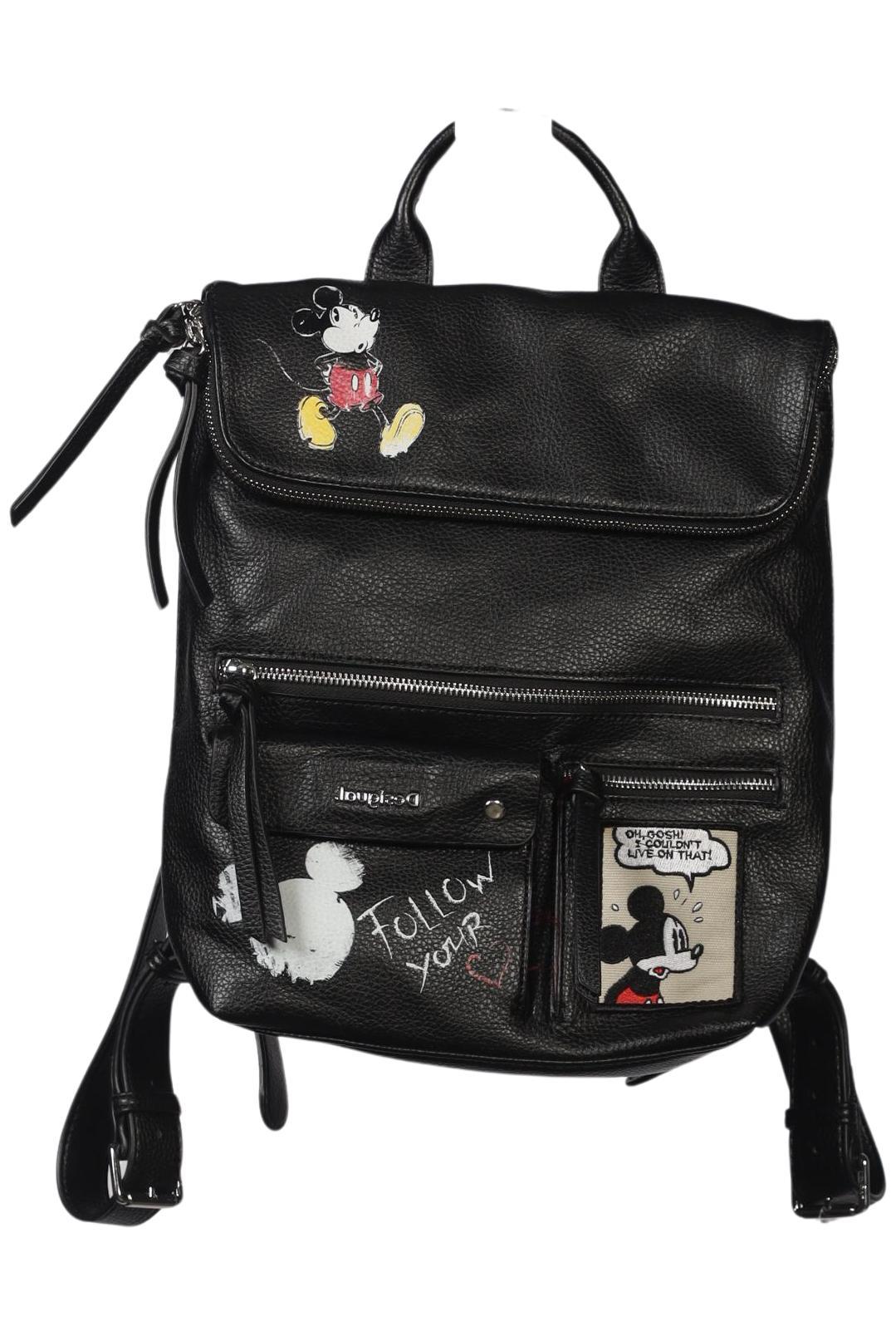 

Desigual Damen Rucksack, schwarz, Gr.