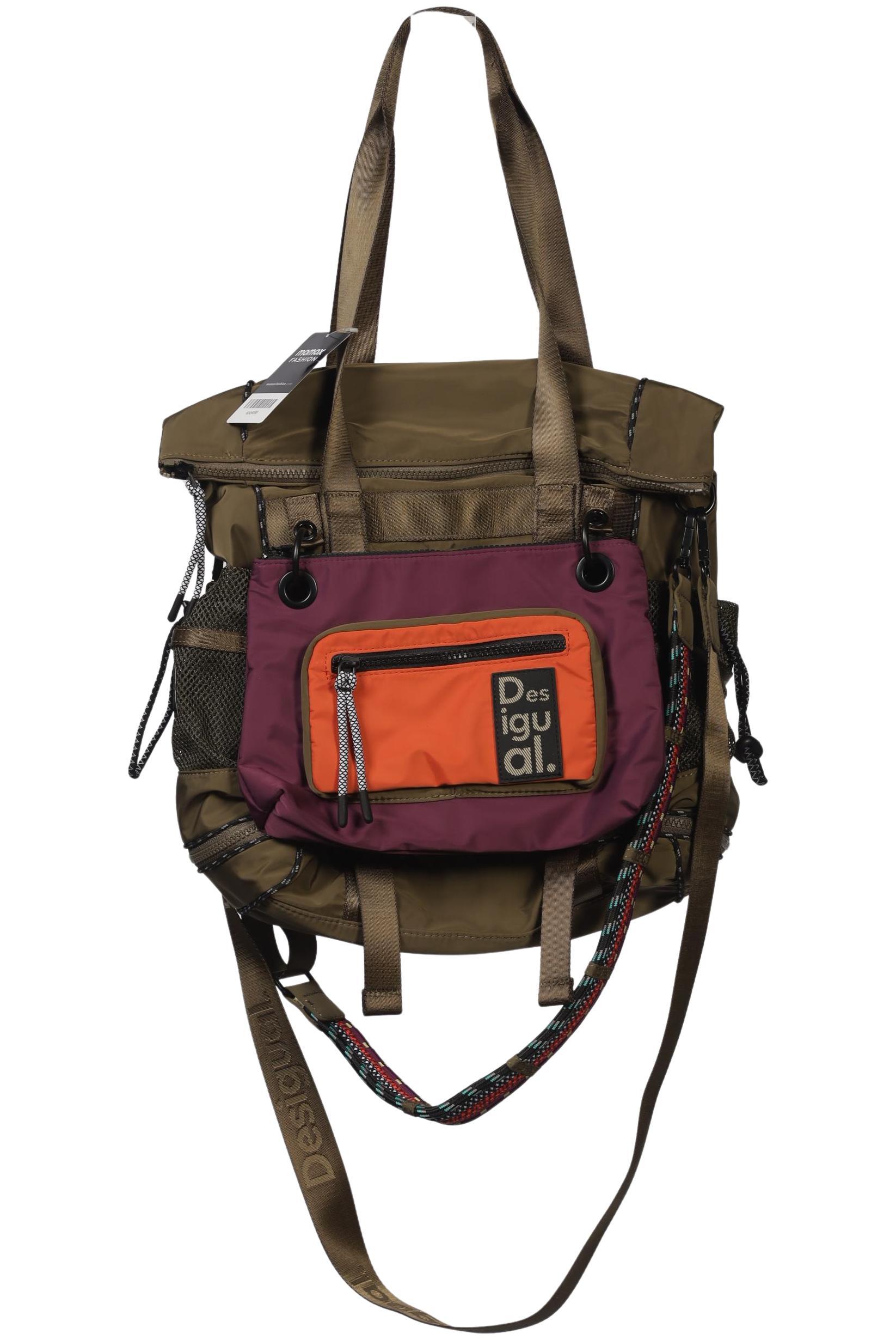 

Desigual Damen Rucksack, grün, Gr.