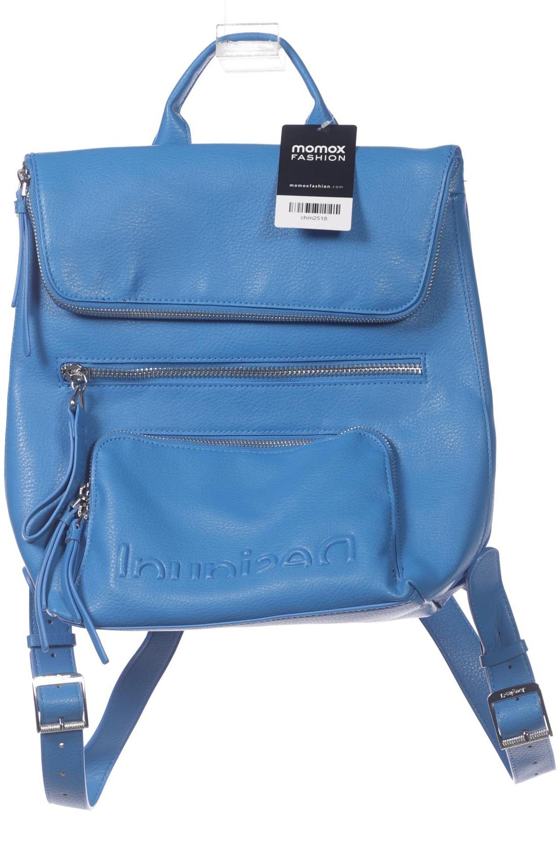 

Desigual Damen Rucksack, blau, Gr.