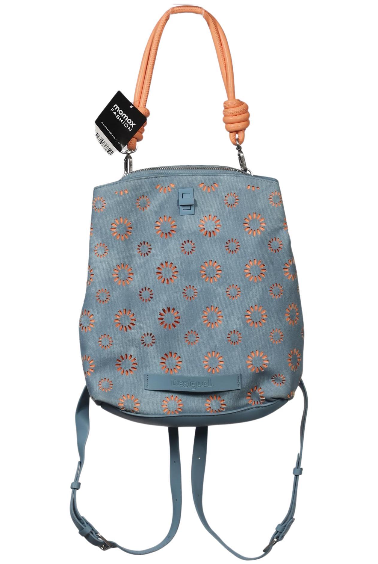 

Desigual Damen Rucksack, blau, Gr.