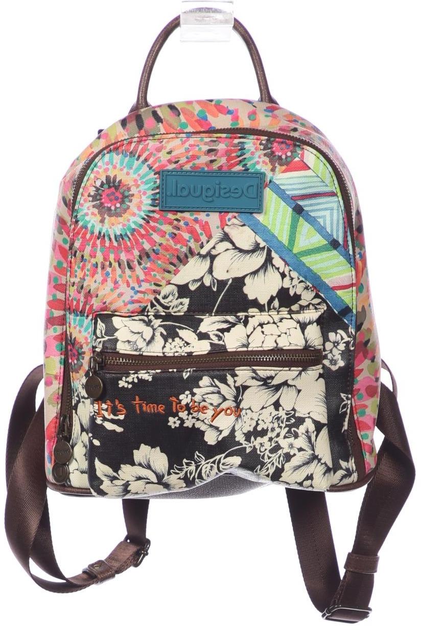 

Desigual Damen Rucksack, braun, Gr.