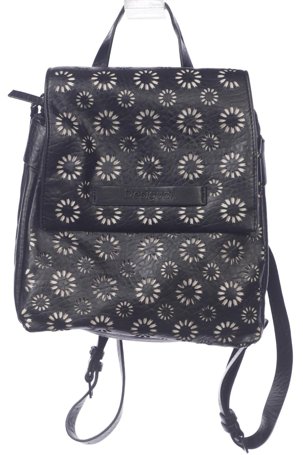 

Desigual Damen Rucksack, schwarz, Gr.