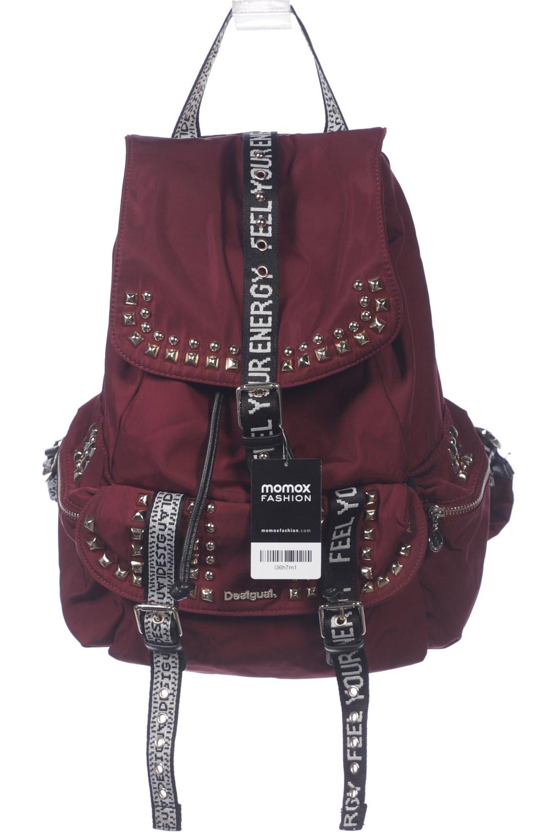 

Desigual Damen Rucksack, bordeaux, Gr.