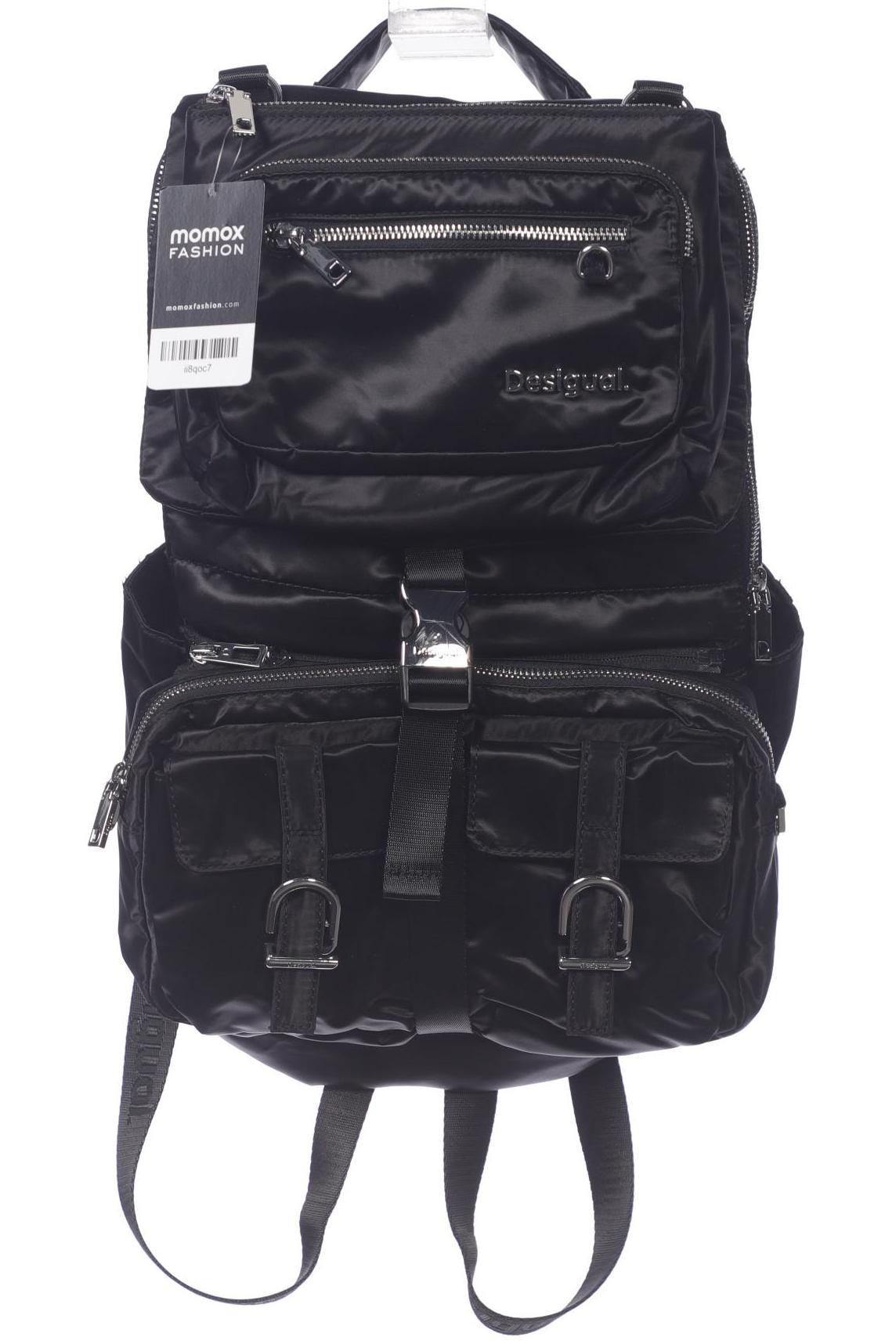 

Desigual Damen Rucksack, schwarz, Gr.