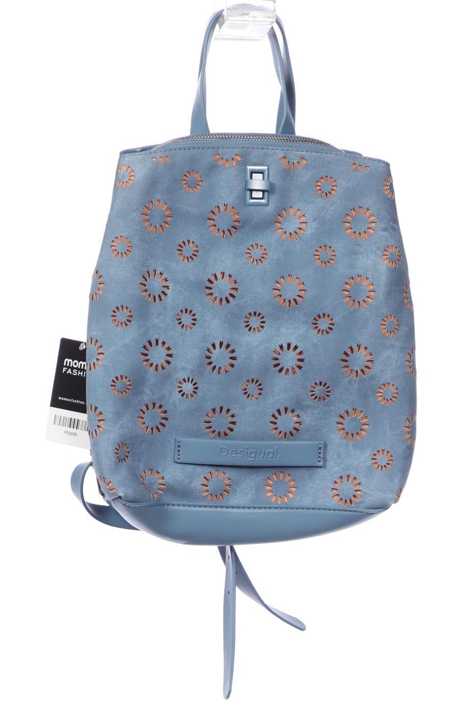 

Desigual Damen Rucksack, blau, Gr.