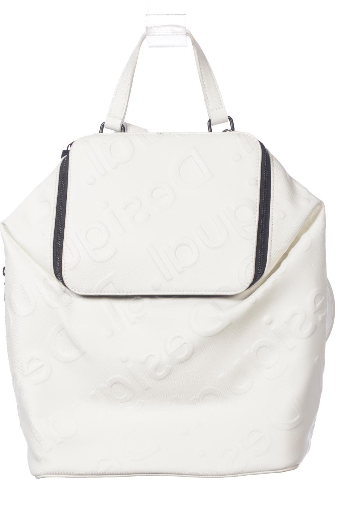 

Desigual Damen Rucksack, weiß, Gr.