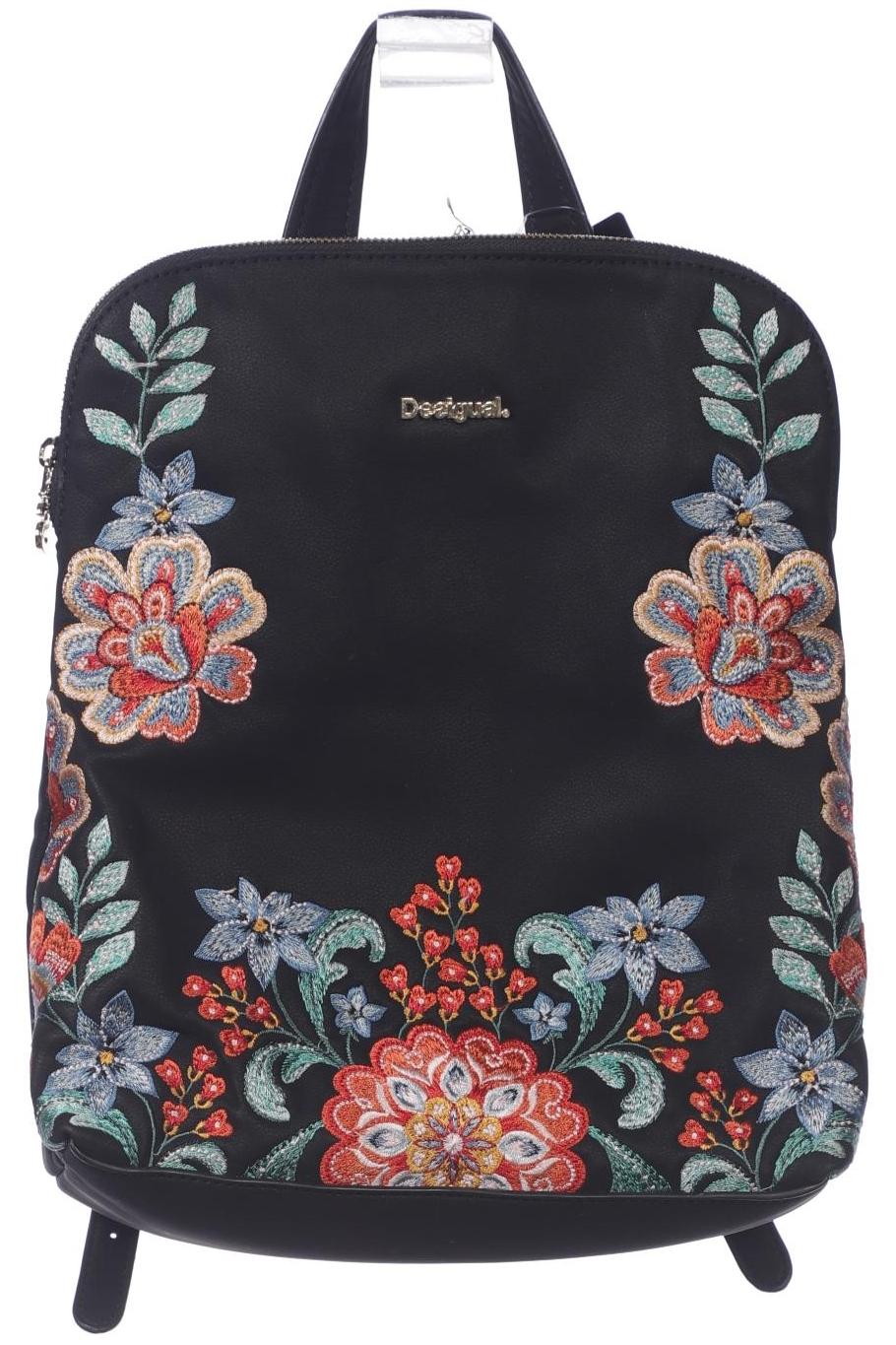

Desigual Damen Rucksack, schwarz, Gr.