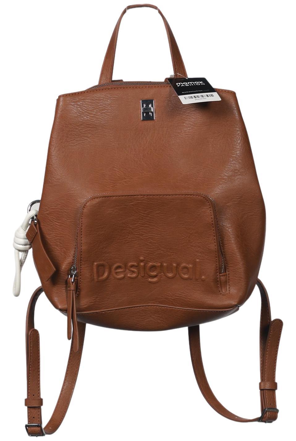 

Desigual Damen Rucksack, braun, Gr.